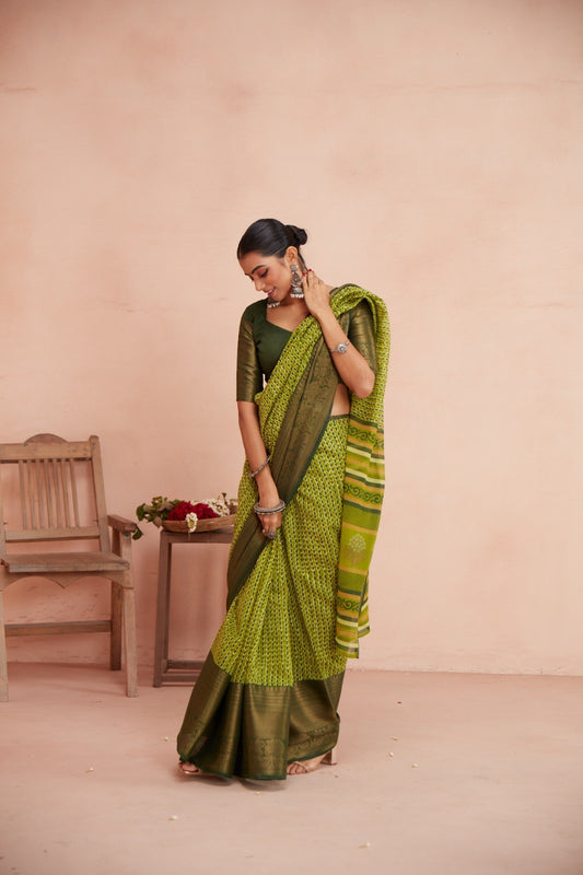 Designer Chanderi Saree Collection