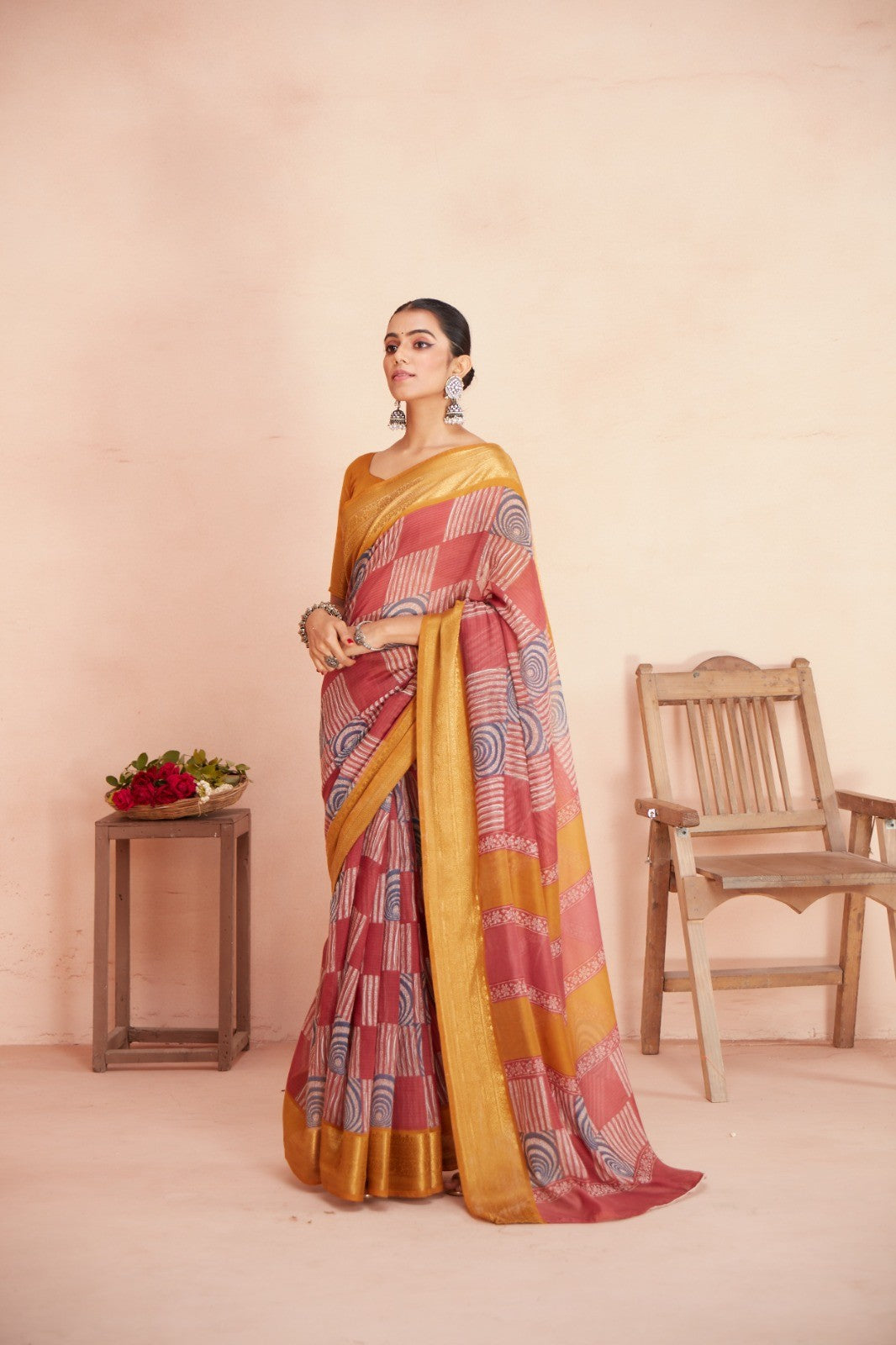 Designer Chanderi Saree Collection