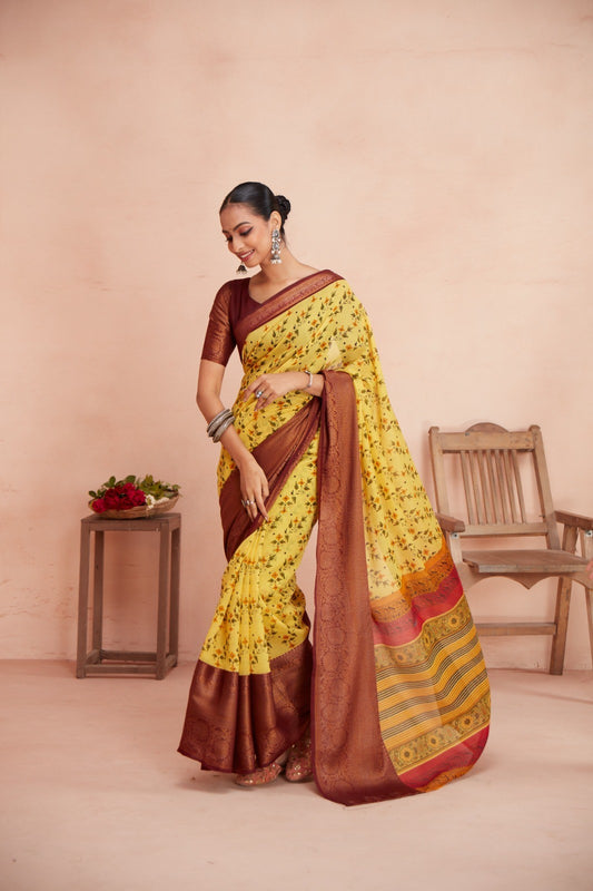 Designer Chanderi Saree Collection