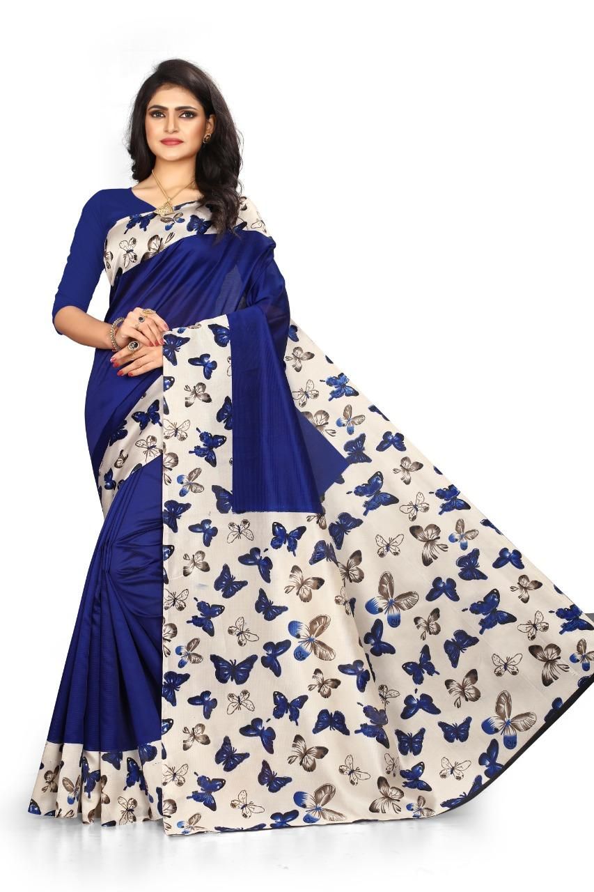 Special Mysore Silk With Printed Work Combo Pack Saree - jayaearth