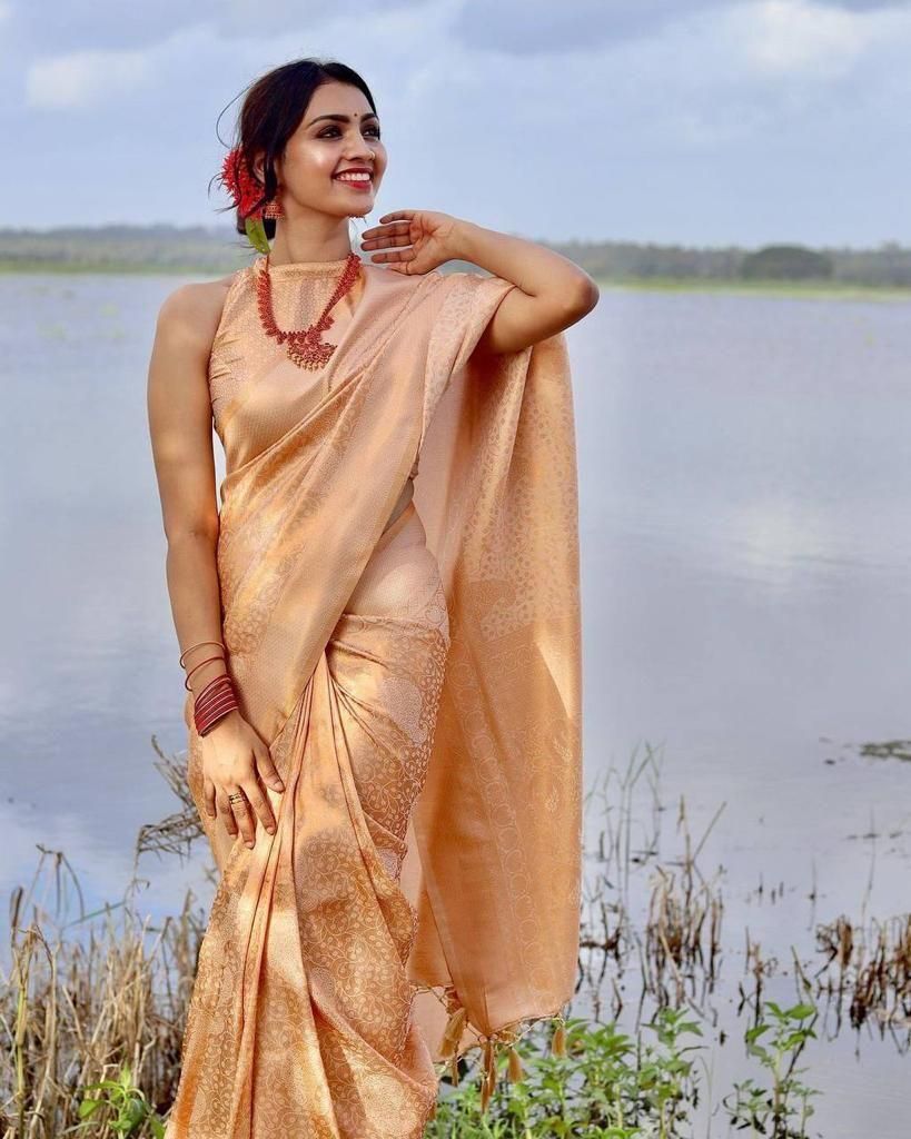 Women's Wedding Special Jacquard Saree